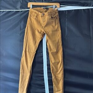 Zara Mustard Skinny Jeans